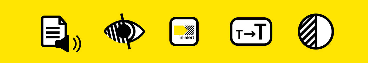 NL-Alert app visueel beperkt