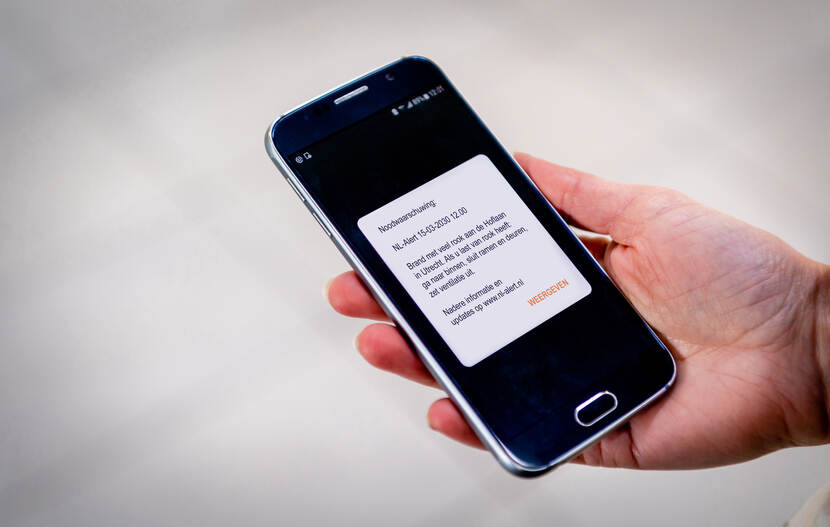 Mobiele telefoon NL-Alert algemeen